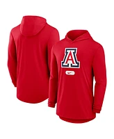 Nike Men's Red Arizona Wildcats Lightweight Performance Long Sleeve Hoodie T-Shirt