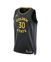 Jordan Men's and Women's Stephen Curry Black Golden State Warriors 2024/25 Swingman Jersey - Statement Edition