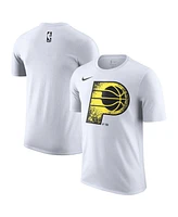 Nike Men's White Indiana Pacers 2024/25 City Edition Essential Logo T-Shirt