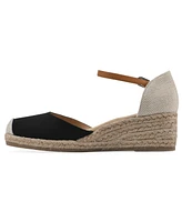 White Mountain Women's Maintain Espadrille Wedge Sandals