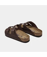 Birkenstock Men's Arizona Essentials Oiled Leather Two-Strap Sandals from Finish Line