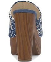 Jessica Simpson Women's Shelbie Block Heel Platform Mules