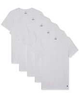 Calvin Klein Men's 5-Pack Cotton Classics Crewneck T-Shirts