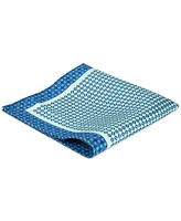 Tommy Hilfiger Men's Solid Bow Tie & Medallion Pocket Square Set