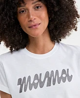 On 34th Women's Mama Graphic Relaxed-Fit T-Shirt, Exclusively at Macy's