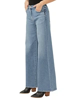 Silver Jeans Co. Women's Highly Desirable High Rise Ultra-Wide Leg