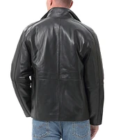 Bgsd Men Blake Leather Hipster Jacket
