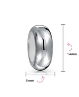 Bling Jewelry Clasp Spacer Charm Black Rubber Stopper Bead, Sterling Silver for European Bracelet