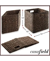 Casafield 13" x Water Hyacinth Storage Baskets