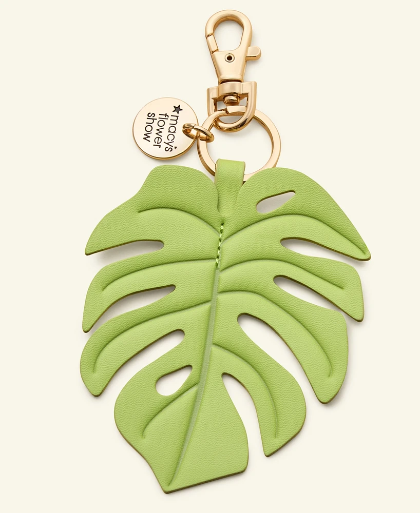 Macy's Flower Show Monstera Leaf Bag Charm, Exclusively at