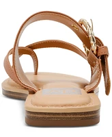 Dv Dolce Vita Women's Joolz Buckle Slip-On Flat Sandals