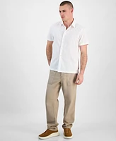 Guess Men's Wimbley Regular-Fit Dobby Stripe Button-Down Shirt