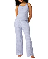Gap Women's Striped Halter-Neck Sleeveless Pajama Top