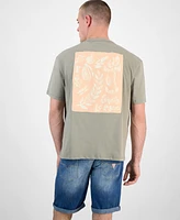 Guess Men's Relaxed-Fit Back Patch Logo Graphic T-Shirt