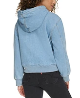 Levi's Women's Relaxed Workwear Hooded Bomber Jacket