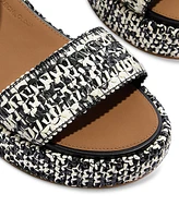 FitFlop Women's Platform Woven Wedge Sandals