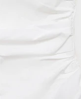 Mango Women's Asymmetrical Puff Sleeve Dress