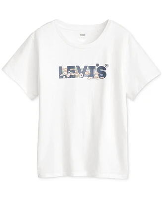 Levi's Plus Cotton Perfect Logo Crewneck Tee