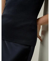 Minimalist Sleeveless Turtleneck Top for Women