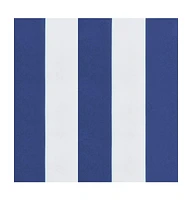 Garden Bench Cushions 2pcs Blue&White Stripe 39.4"x19.7"x2.8" Fabric