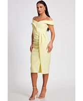 Quiz Women's Jaquard Midi Dress