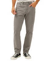 Silver Jeans Co. Men's Eddie Classic Athletic Fit Tapered Leg Essential Twill Pants