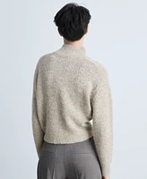 Mango Women's Perkins Neck Knitted Sweater