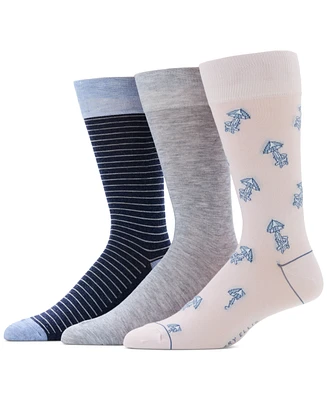 Perry Ellis Portfolio Men's 3-Pk. Novelty Crew Socks
