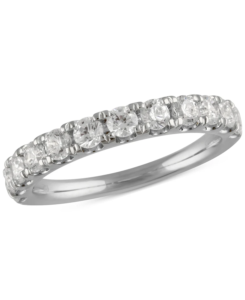 Diamond Wedding Band (1 ct. t.w.) in 14k White Gold