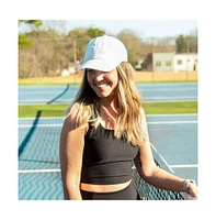 Unisex Adjustable Running Hat - White