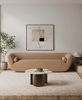 Manhattan Comfort 31.49" Monica Modern Sintered Stone Top Coffee Table