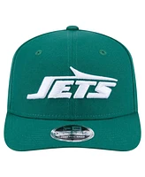 New Era Men's Green New York Jets 9SEVENTY Stretch-Snap Hat