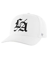47 Brand Men's White Tgl Los Angeles Golf Club Hitch Adjustable Hat