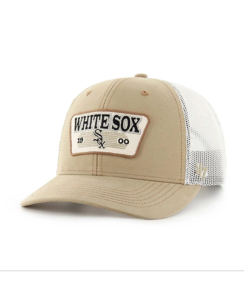 '47 Brand Men's Khaki Chicago White Sox Ridgewood Trucker Adjustable Hats