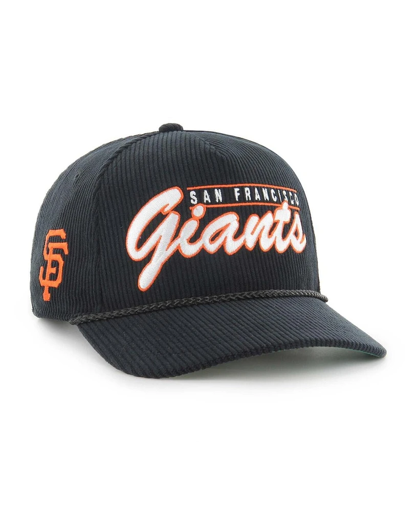 '47 Brand Men's Black San Francisco Giants Corduroy Hitch Adjustable Hat