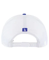 '47 Brand Men's White Los Angeles Dodgers Lineman Hitch Adjustable Hat