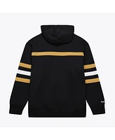 Mitchell & Ness Men's Black Vegas Golden Knights Head Coach Slogan Pullover Hoodie