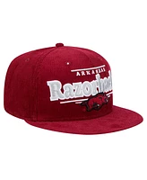 New Era Men's Cardinal Arkansas Razorbacks Display 9FIFTY Snapback Hat