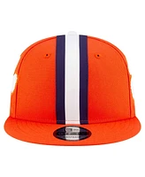 New Era Men's Orange Clemson Tigers Helmet 9FIFTY Snapback Hat