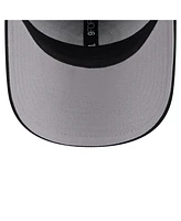 New Era Men's Heather Gray/Black Brooklyn Nets Active Digi-Tech Two-Tone 9FORTY Adjustable Hat