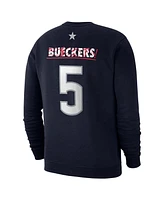 Nike Men's and Women's Paige Bueckers Navy UConn Huskies Player Name Number Buckets Club Fleece Sweatshirt