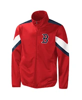 G-iii Sports by Carl Banks Men's Red Boston Sox Earned Run Full-Zip Jacket