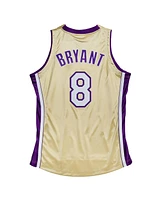 Mitchell & Ness Men's Kobe Bryant Gold Los Angeles Lakers Hall of Fame Class 2020 8 Authentic Jersey