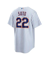 Nike Big Boys and Girls Juan Soto White New York Mets Home Game Player Jersey