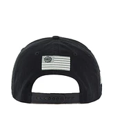 '47 Brand Men's Black Detroit Red Wings Oht Military Appreciation Homeland Honor and Defend Hitch Adjustable Hat