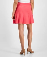 Tahari Asl Women's Flair Pull-On Sweater Skirt