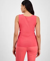 Tahari Asl Women's Sleeveless Sweater Tank Top