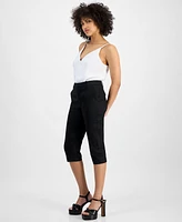 Guess Women's Sade Capri Twill Pants