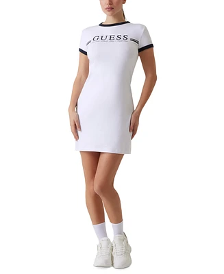 Guess Women's Active Short-Sleeve Logo Dress