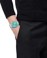 Versace Women's Swiss V-Auria Stainless Steel Bracelet Watch 39mm